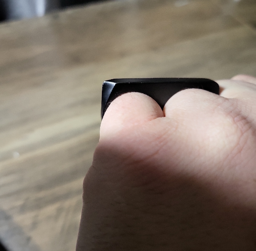 VITALY -  Black Double Finger Ring SIZE 8 And 9 - Picture 7 of 9